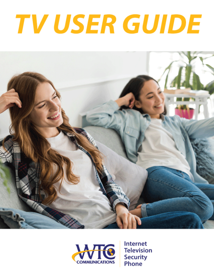 TV User Guide Cover