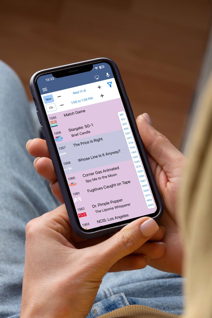 WTC TV App In Hand
